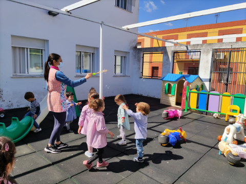 Estudiante del curso Técnico en Educación Infantil