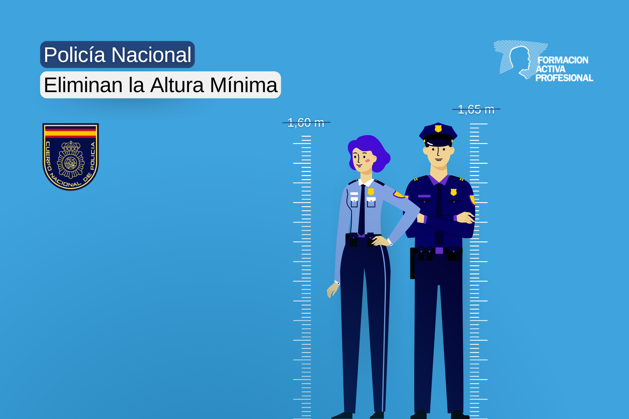 Altura minima Policía Nacional